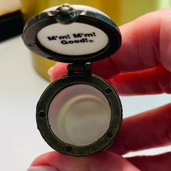 Vintage "1999" Campbells Tomato Soup Tiny Porcelain Hinged Box - Picture 9 of 12